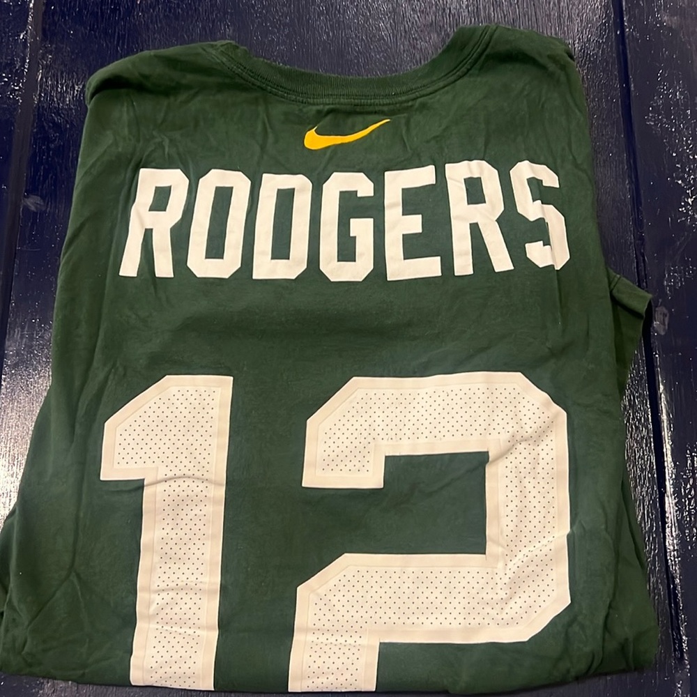 Nike aaron rodgers packers shirt size m